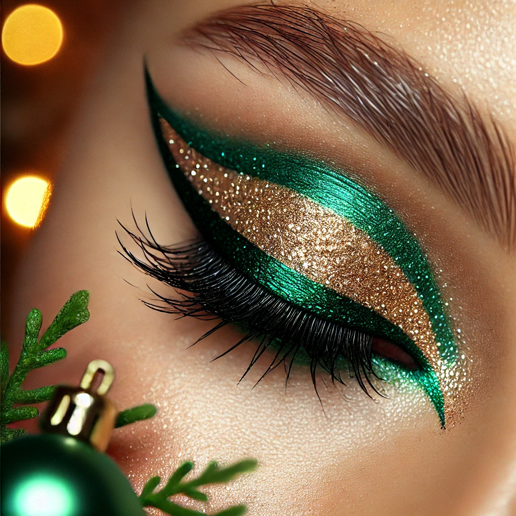 christmas makeup