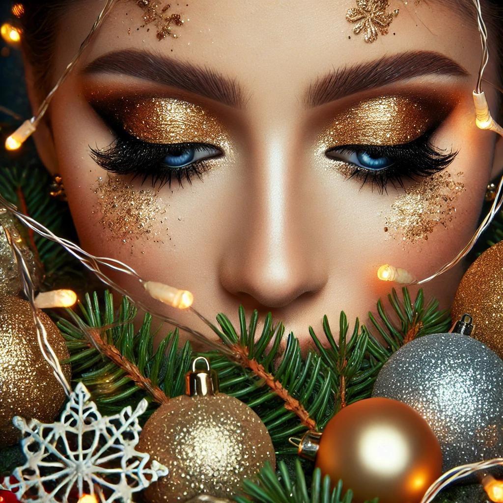 xmas makeup