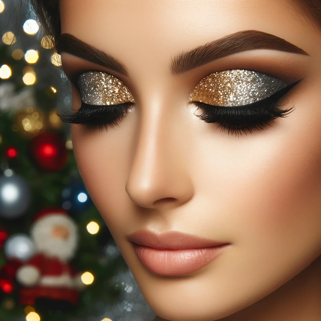 christmas makeup