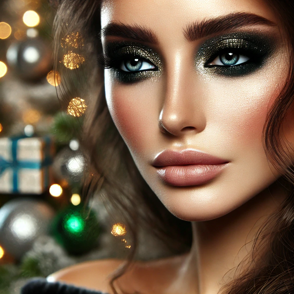 christmas makeup