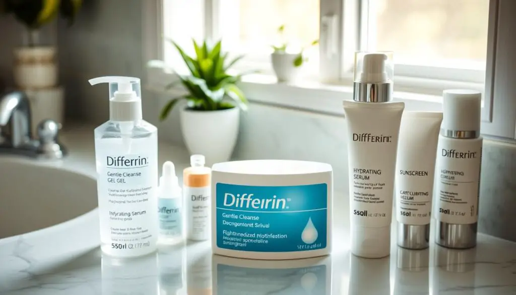 Differin Gel Skincare Routine Products Differin Gel Skincare Routine Products