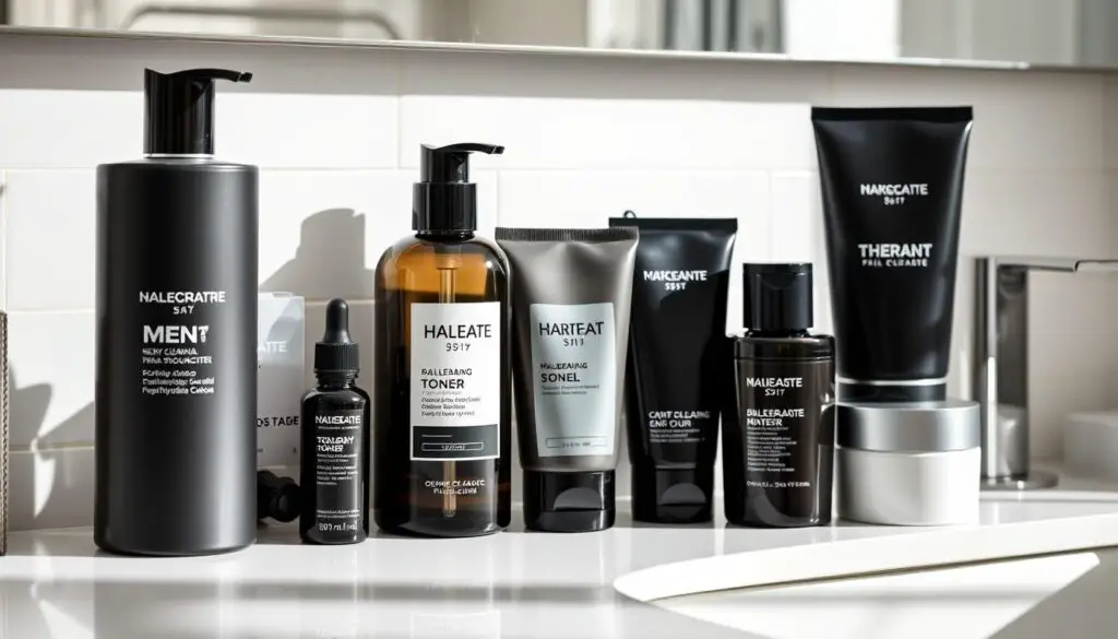 Men's Skincare Product Selection Men's Skincare Product Selection
