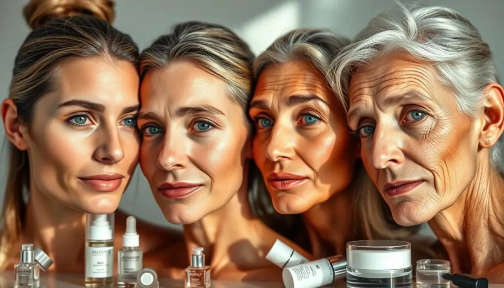 Skincare Age Progression Skincare Age Progression